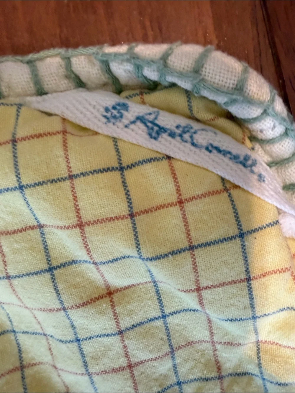 April Cornell Yellow & Green Floral Quilt and Pillow Shams 100% Cotton